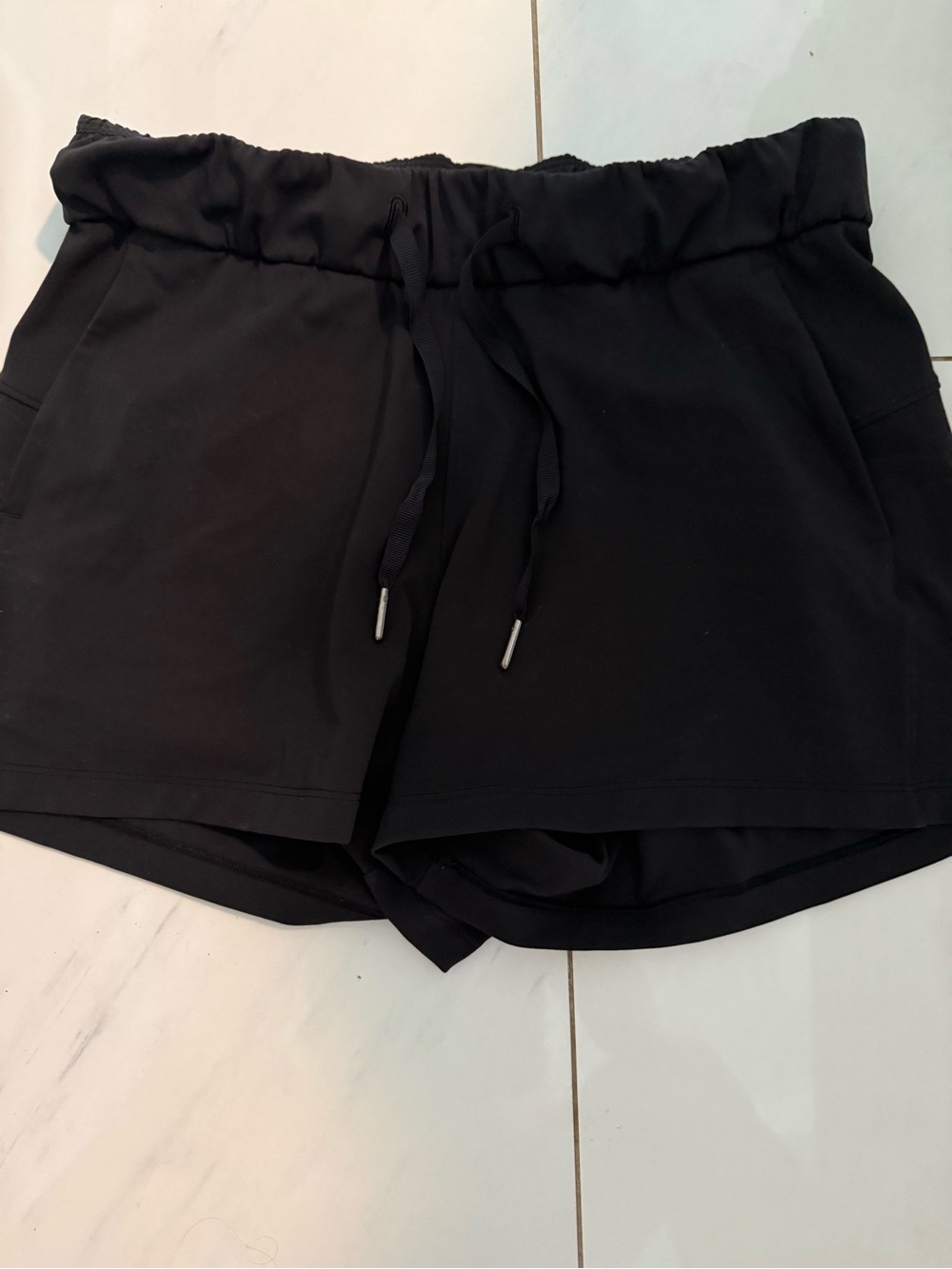 Lululemon Women’s Black Drawstring Athletic Shorts